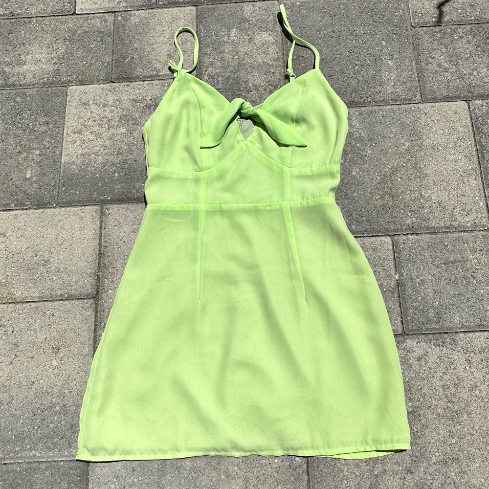 From Revolve: Superdown mini dress.